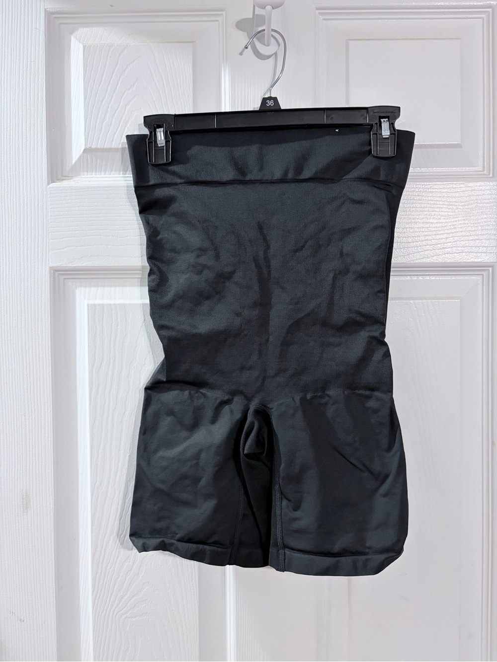 Cacique The Slimmer Ultra High-Waist Shapewear Shorts Black 14/16